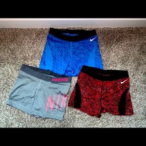 Womens Nike Pro Shorts size Large